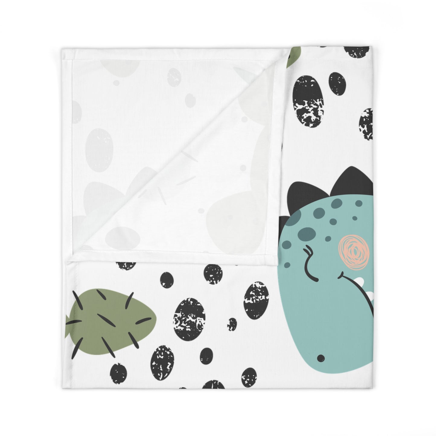 Baby Swaddle Blanket, Dinosaur Cactus Infant Nursery Decor Gift for Baby Showers, Newborn Swaddle