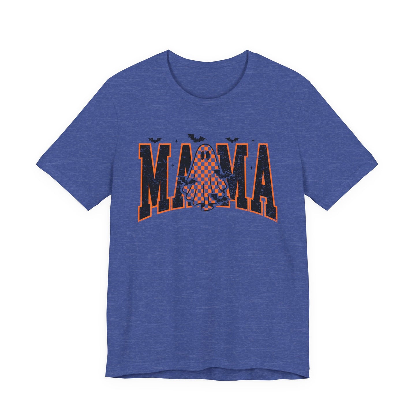 Halloween Ghost Mama T- Shirt – Funny Spooky Season Shirt, Mom Gift & Party Outfit
