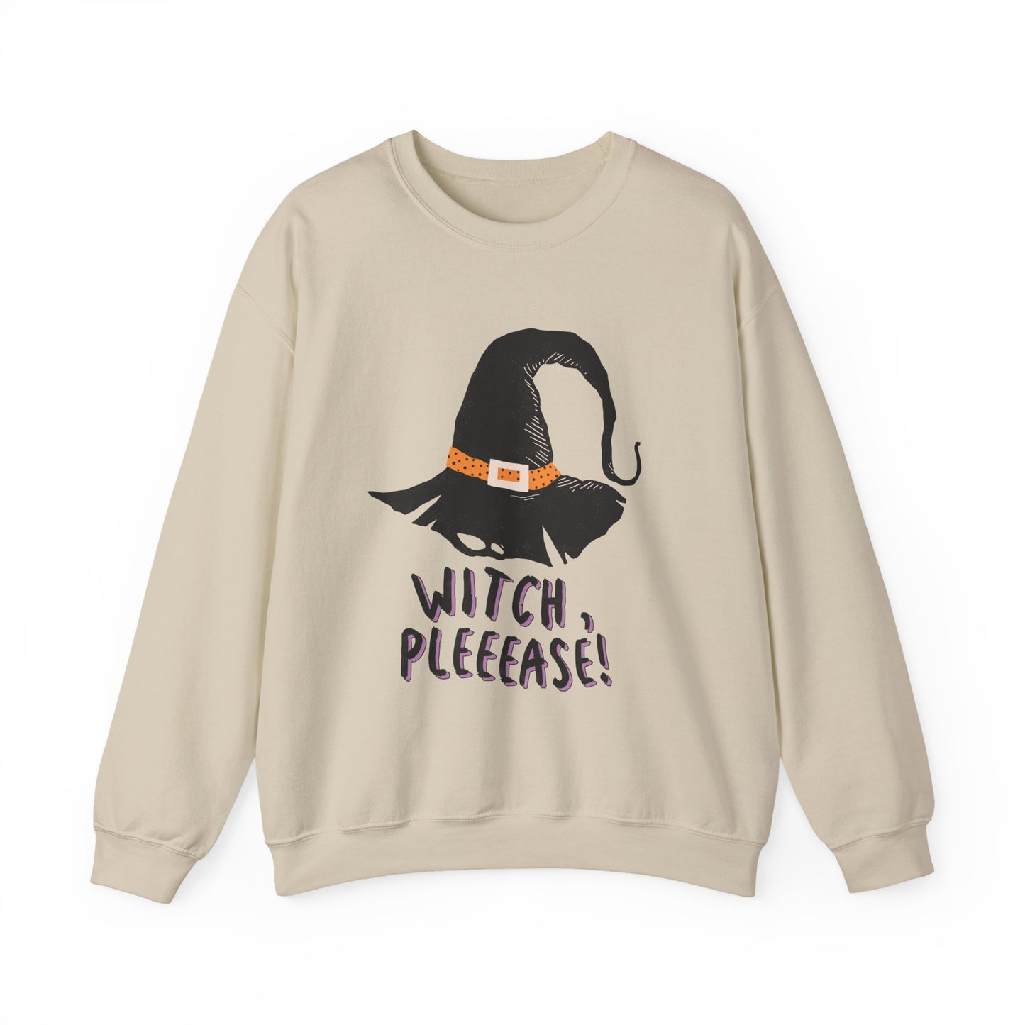 Witchy Crewneck Sweatshirt – Cozy Halloween Apparel, Fun Fall Outfit & Gift for Witches