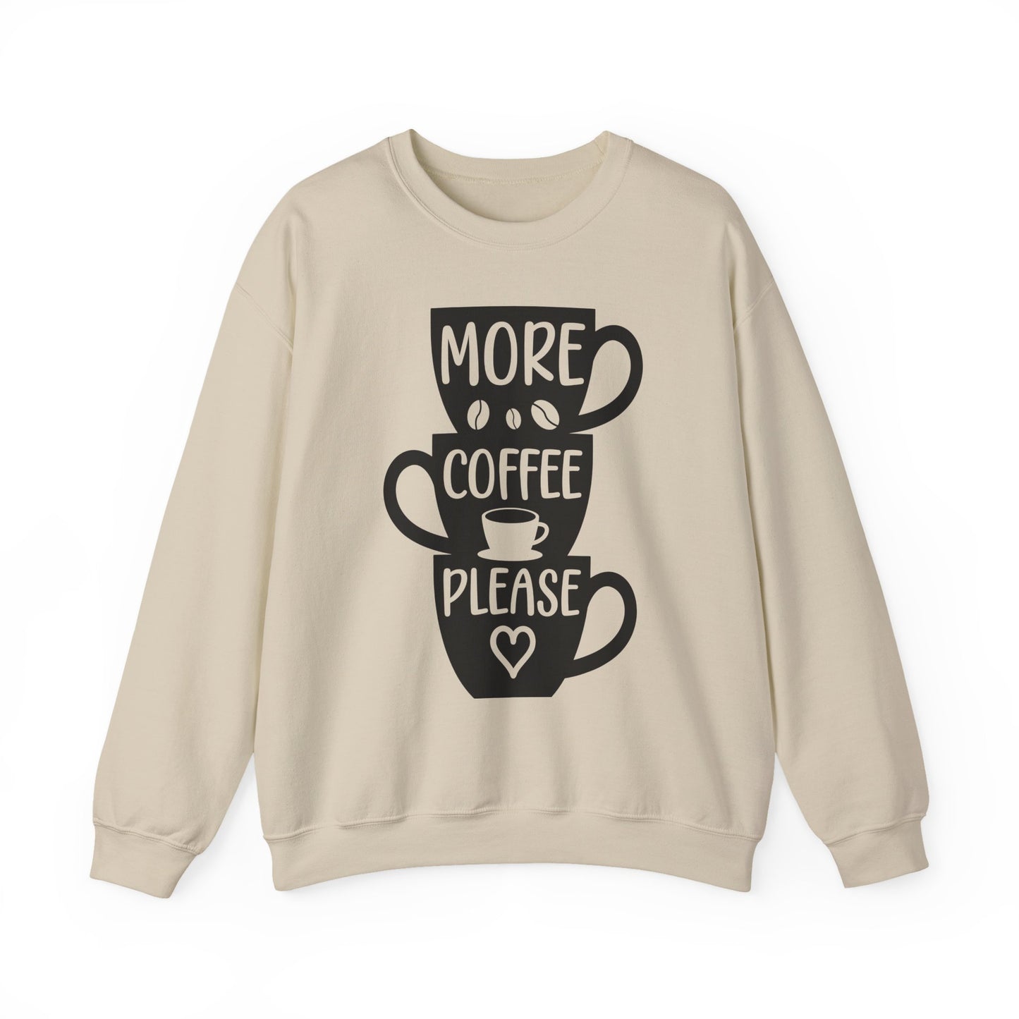 Coffee Lover's Crewneck Sweatshirt – Cozy Coffee Sweatshirt & Gift for Coffee Enthusiasts