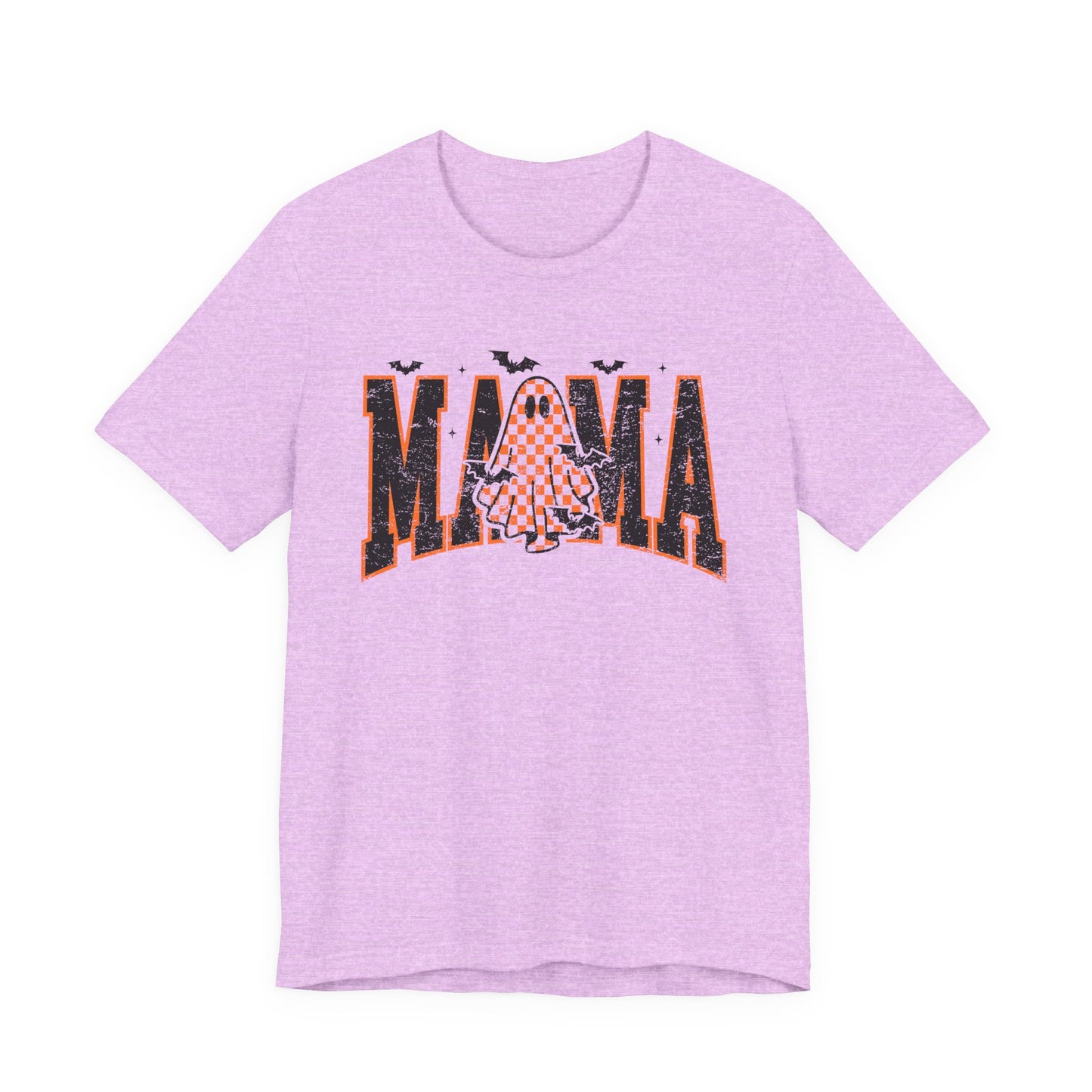 Halloween Ghost Mama T- Shirt – Funny Spooky Season Shirt, Mom Gift & Party Outfit