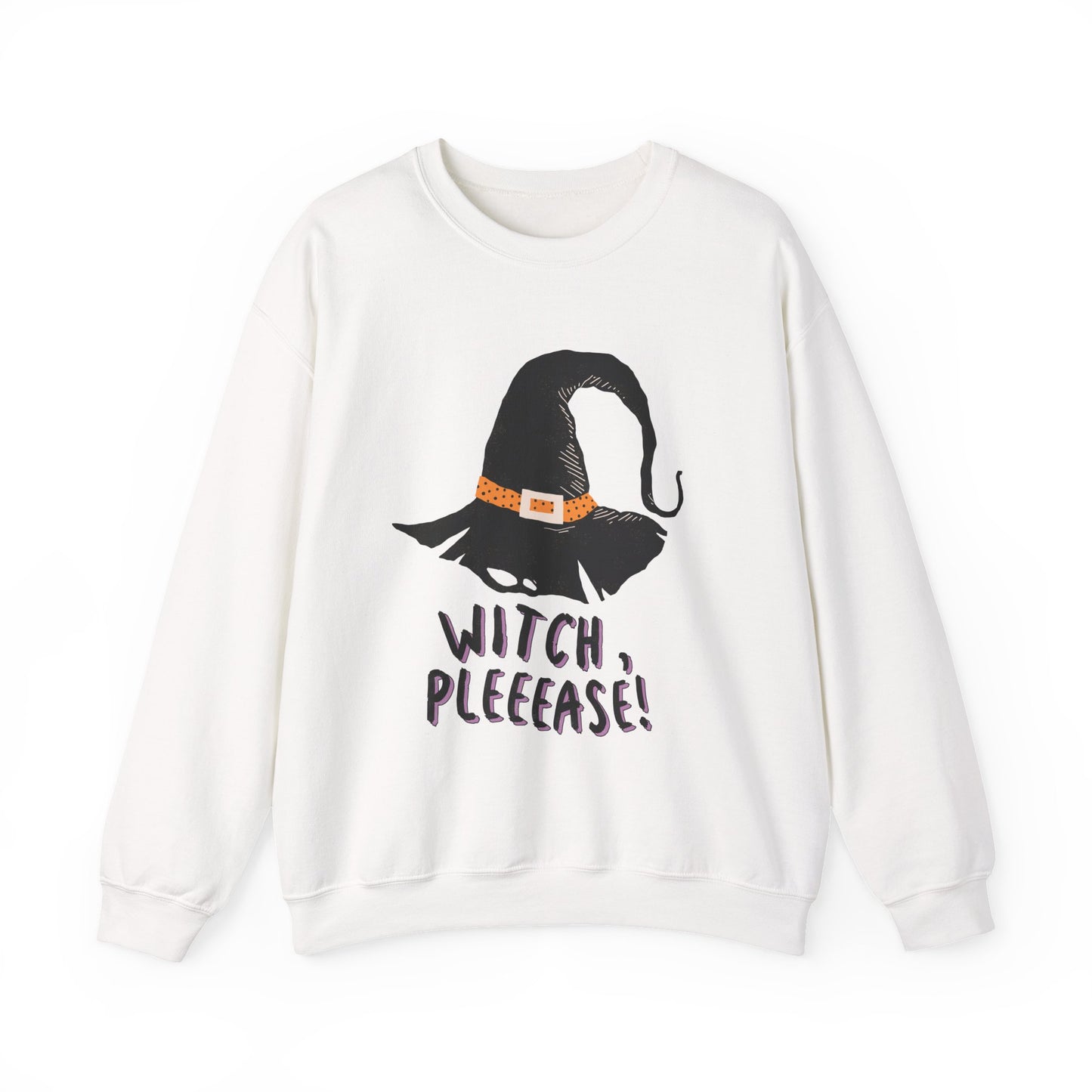 Witchy Crewneck Sweatshirt – Cozy Halloween Apparel, Fun Fall Outfit & Gift for Witches