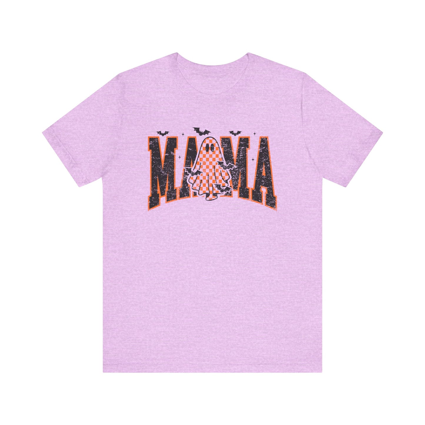 Halloween Ghost Mama T- Shirt – Funny Spooky Season Shirt, Mom Gift & Party Outfit