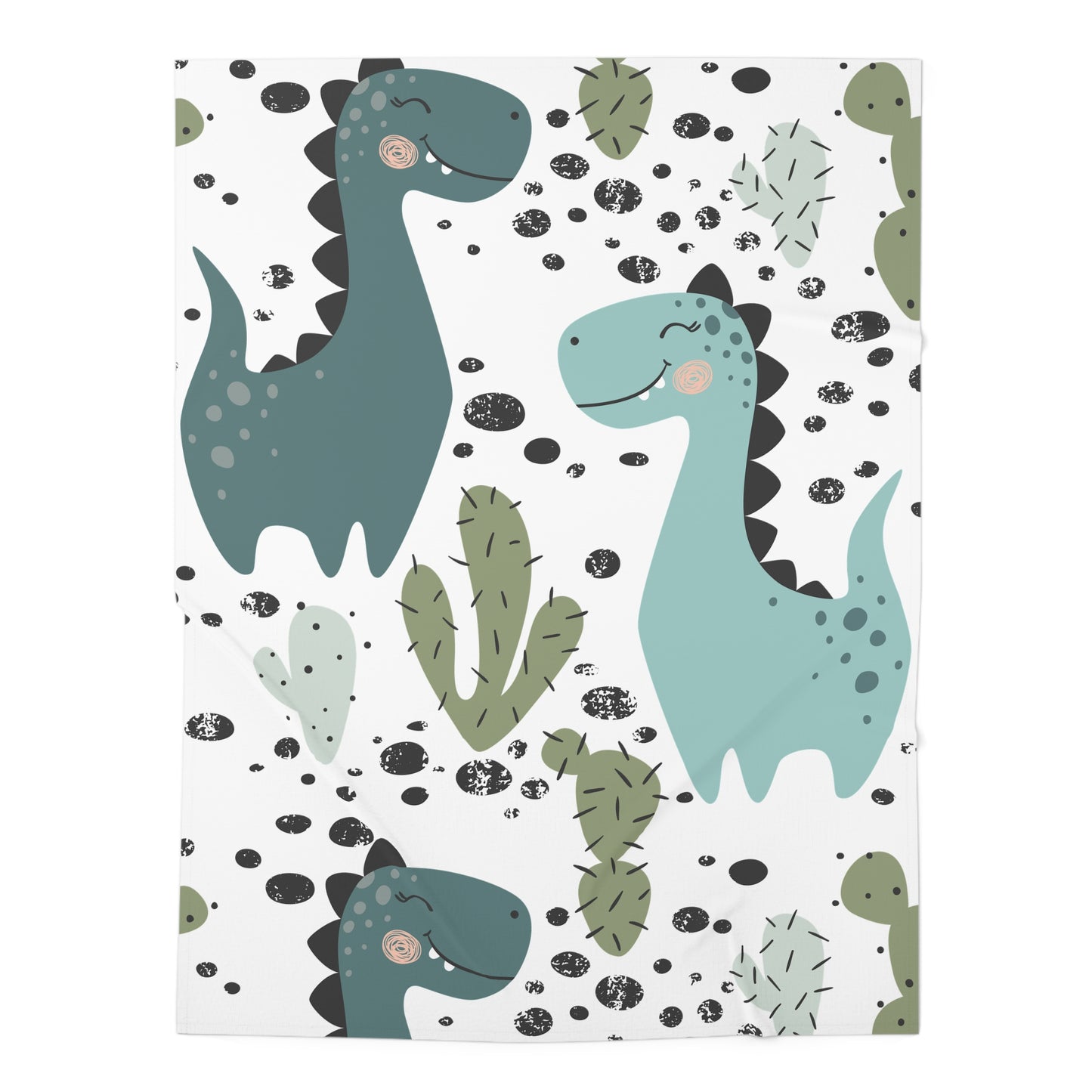 Baby Swaddle Blanket, Dinosaur Cactus Infant Nursery Decor Gift for Baby Showers, Newborn Swaddle
