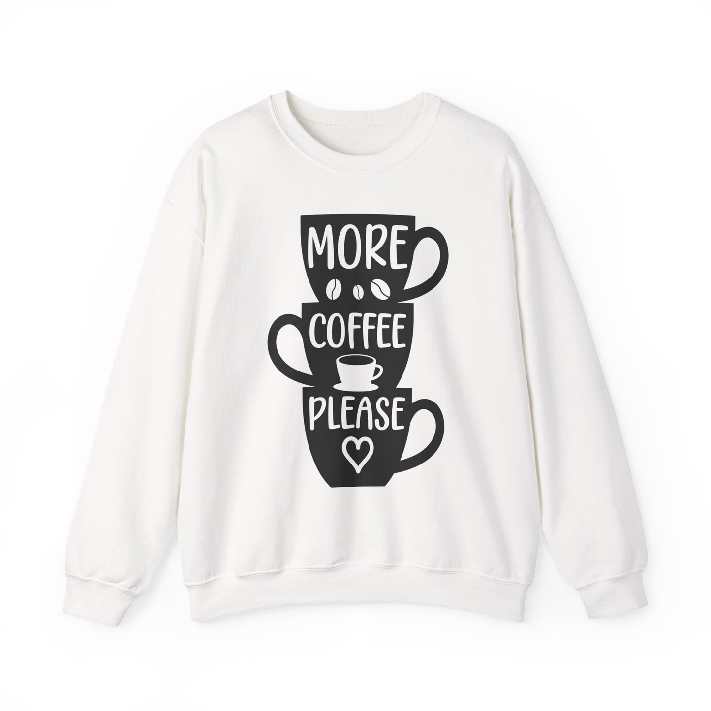 Coffee Lover's Crewneck Sweatshirt – Cozy Coffee Sweatshirt & Gift for Coffee Enthusiasts